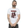 Marvel Mens Deadpool Family Group T-Shirt
