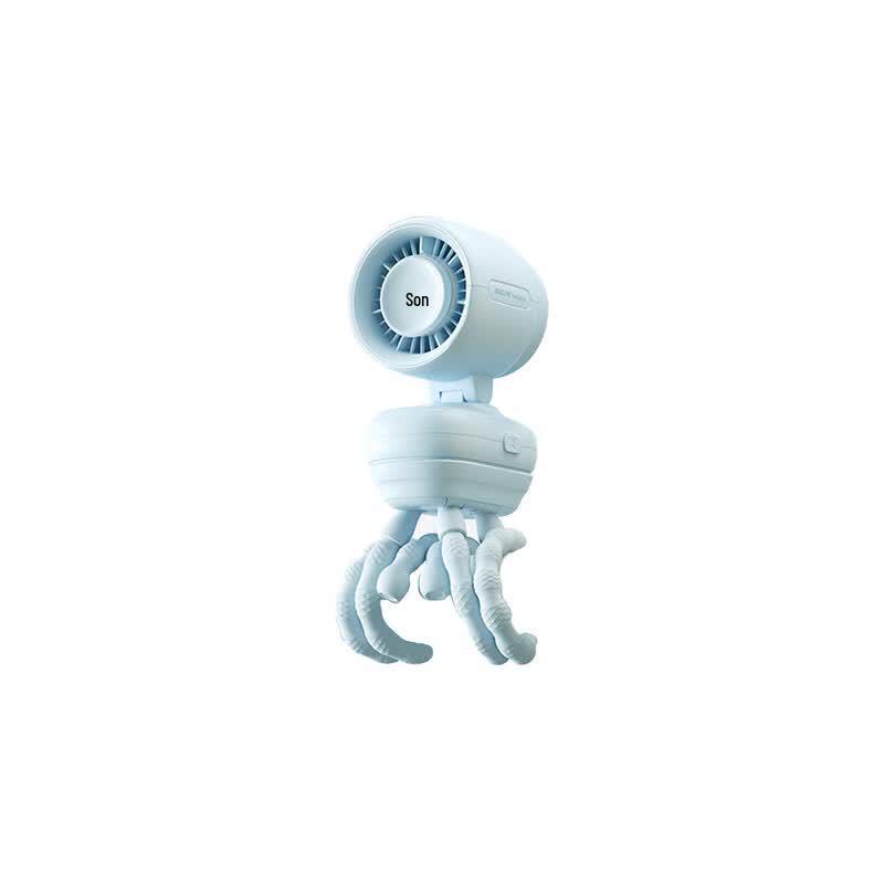 Jisulife Mini Flexible Tripod Stroller Fan