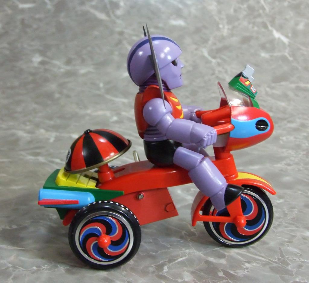 ART STORM EX Tricycle Series 2nd Edition Galada K7 Tricycle Figure "Mazinger Z" B-Type Wind-Up