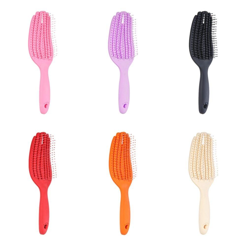 Hair Styling Air Cushion Comb Bouffant Hair Hollow Comb Portable Scalp Massage Comb Girls Gift