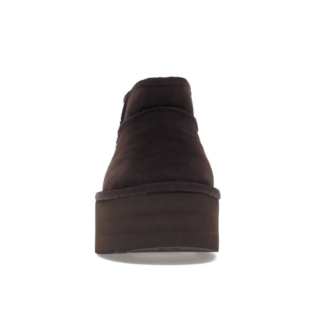UGG Classic Ultra Mini Platform Boot Burnt Cedar Women Sneakers Brown 1135092-BCDR