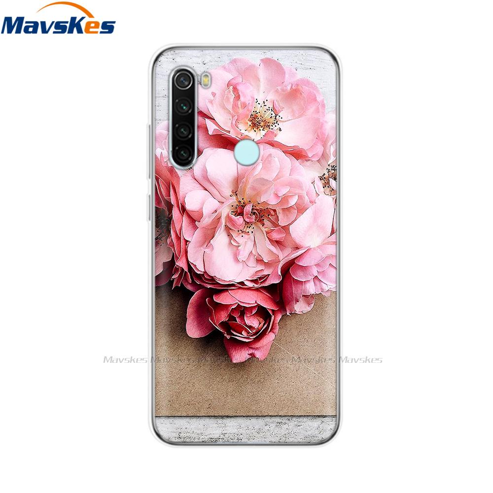 Phone Case for Xiaomi Redmi Note 8T Case 6.3" Silicon Soft TPU Back Cover for Redmi Note 8 8T Note8 Pro Case Protect Shell Coque
