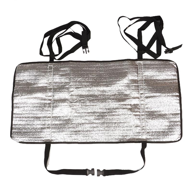 Outdoor Air Conditioner Protective Cover Durable Al Foil Insulation Film Water Resistant Air Conditioner Outer Cover Rain Cover