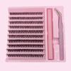 30P40P Hot Melt Multi-Haired False Eyelashes Segmented Self-Grafting Dense Natural Stage Flat False Eyelashes Soft Hair