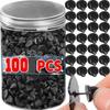 100/50 szt. Gumowe zapięcia do przypinek PVC Zapięcia motylkowe Klipsy do krawatów Uchwyty na klapy Nakładki zabezpieczające do przypinek mundurowych Zamienniki