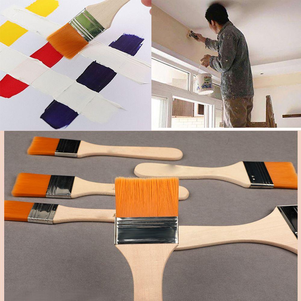 

Нейлоновые волосы, деревянный держатель для ручек, сделай сам, кисть для рисования, валики для рисования маслом, ручка, чистящие щетки