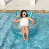 Baxia 110cm Mermaid Tail Inflatable Swim Ring Lifebuoy for Adults