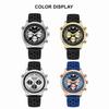 MEGIR Men's Watch Quartz Sport Chronograph Fashion Luminous Calendar Man Wristwatch 24-hour Silicone Strap Relogio Masculino 2236