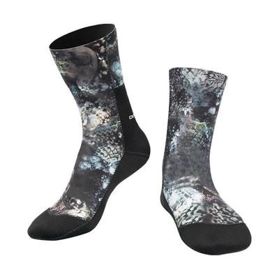 Unisex 7mm Neoprene Diving Socks with Camouflage Lining