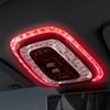 For Zeekr 8X/9X Ceiling Crystal Reading Light Frame Ambient Light Trim Car Interior Decoration Modification Accessories Supplies