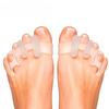2pcs Ultra‑Soft Bridge‑Style Toe Separators, Wearable Anti‑Friction Toe Spacer Cushion for Men Women Daily Foot Care