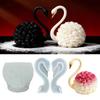 Decorative French Themed Silicone Mold Ideal For Crafting Beautiful Mousse Cakes And Elegant Party Treat