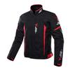 ALI-MC Free Rider Bike Wear Jacket Protector Protective Waterproof Cold-Resistant Windproof Breathable Red (M)