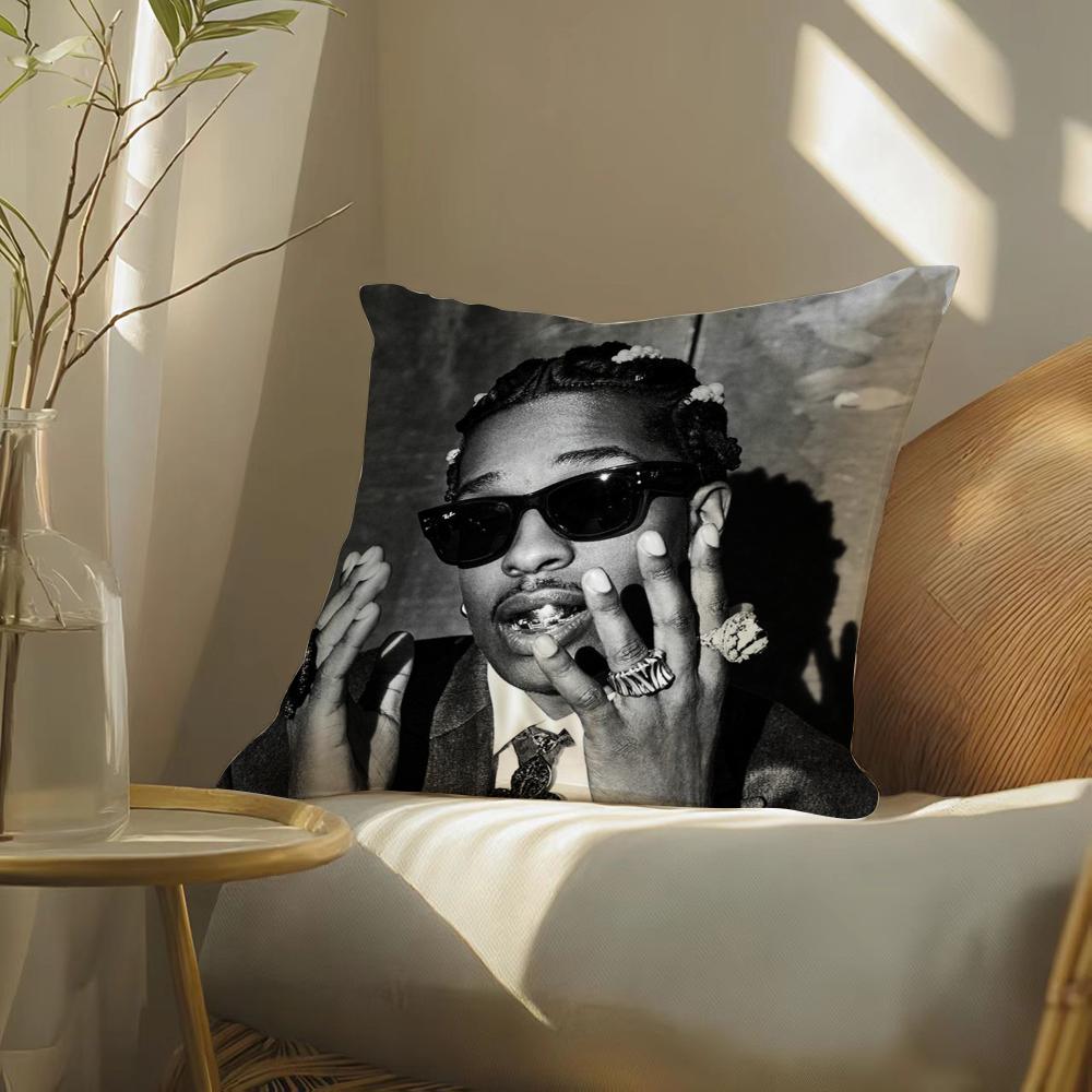 AAAP RRocky Pillow Case Pattern Printed Pillowcase for Living Room Sofa Cushion Cover  Bedroom Decor