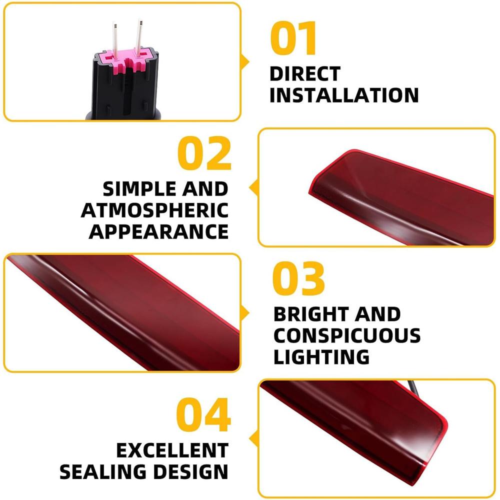 High Mount 3RD LED Third Brake Light For Land Rover 2002-2012 Range Rover L322