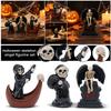 Halloween Skeleton Plush Toy - Decorative Stuffed Doll for House Party Decor, or and