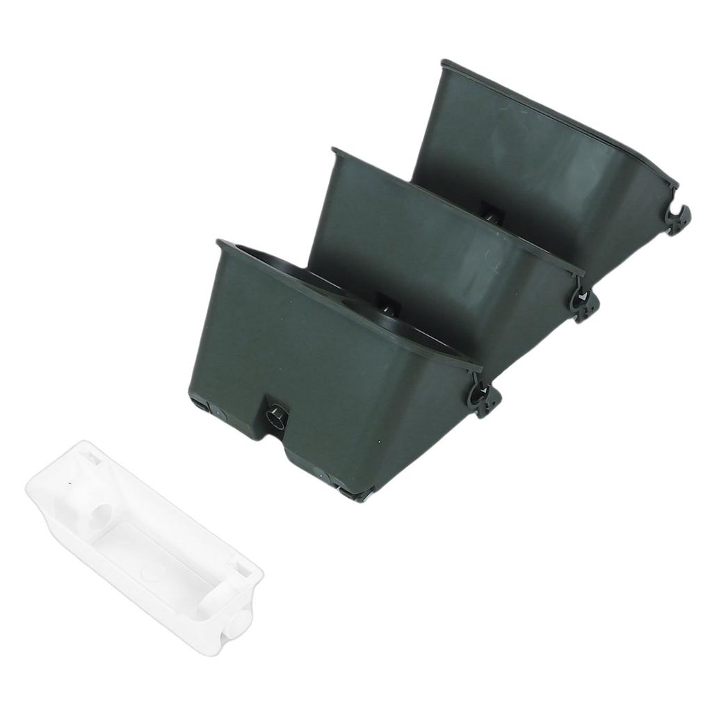 Self Wat ing Stackable V tical Plant Pot Wall Mounted s Pots for Strawb ries Vegetable Indoor Outdoor Decoration