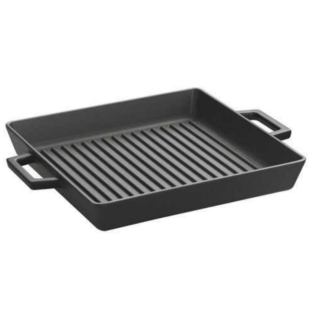 Lava 26X26 Cm Cast Iron Grill Pan with Metal Handle