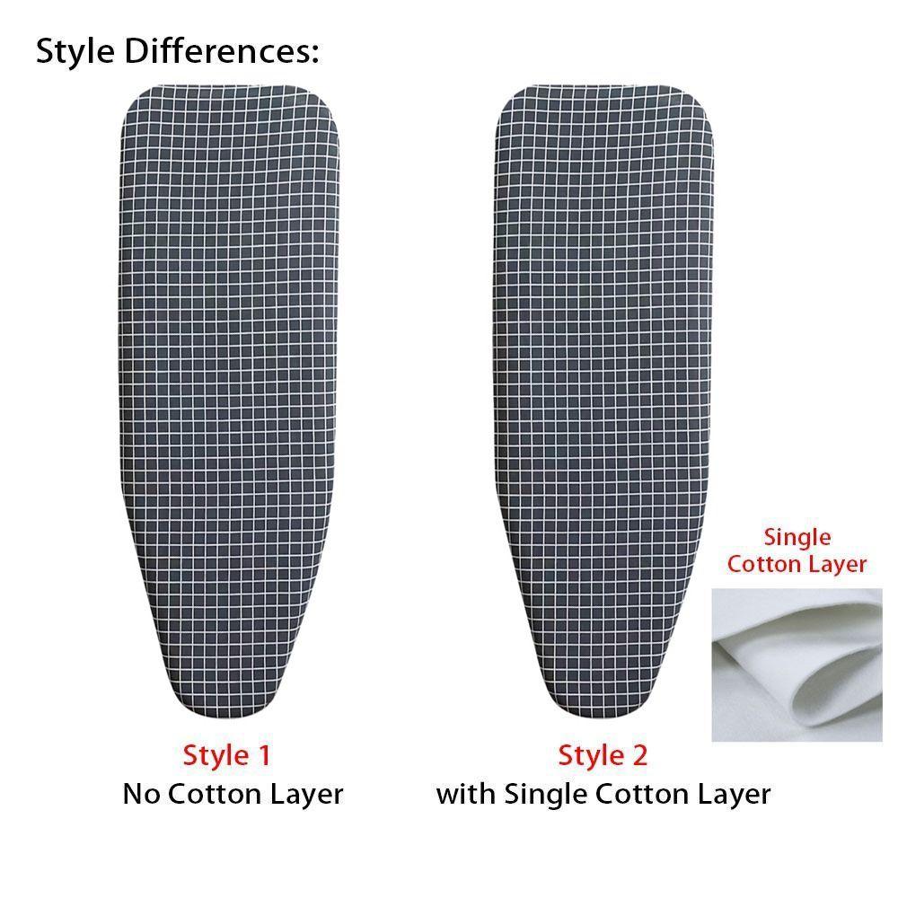 1 buc. Protecție termică fier de călcat rezistentă la pete cu margine elastică husă călcat pentru masă de călcat