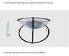 Three-Layer Golf Swing Training Net with Practice Target and Compact Hitting Mat