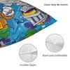 SuperThings Cartoon Square Pillow Covers Seat Super Zings Kindergarten Cushion Cover Cool Home Decoration Pillowcase 40*40