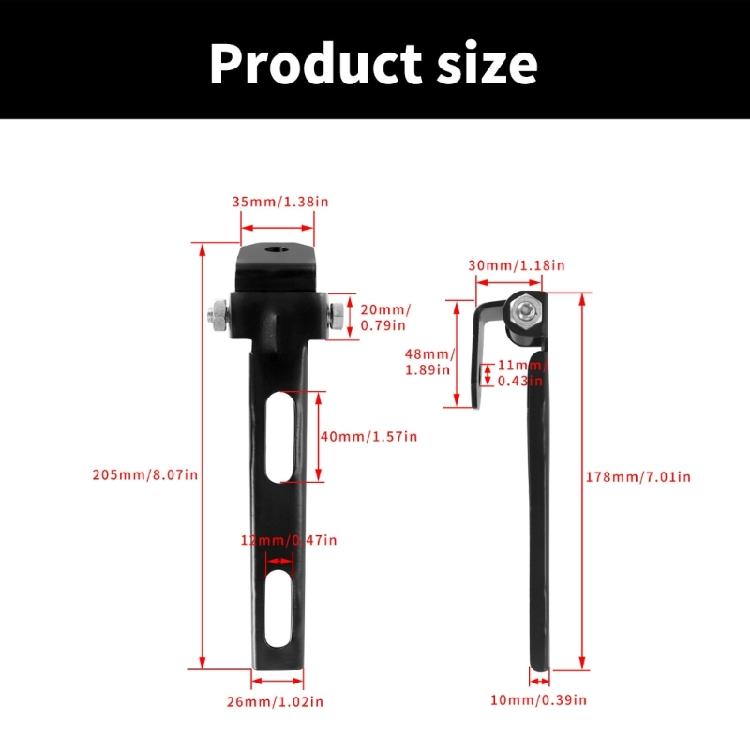 Adjustable Adjustable Single Seating Mounting Support Framework Kit For Chopper & Bobber Riders Enhanced Riding Comfort