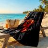 Galatasaray Beach Towel Super Soft & Absorbent Comfortable Lightweight Suitable for Sports, Travel, Swimming, Yoga, Bathroom, Beach, And Pool