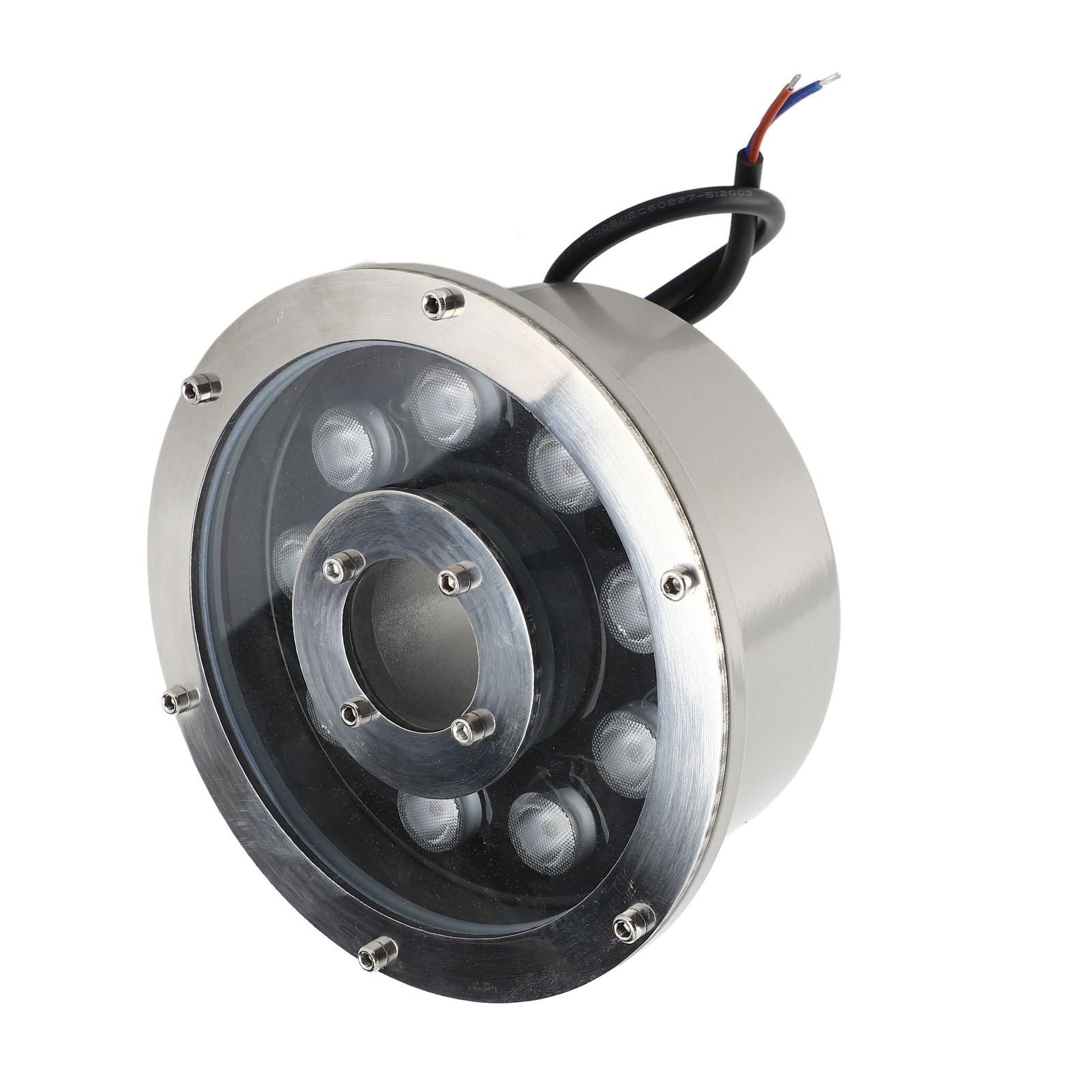 LED Fountain Light Stainless Steel High Brightness Submersible Underwater Landscape