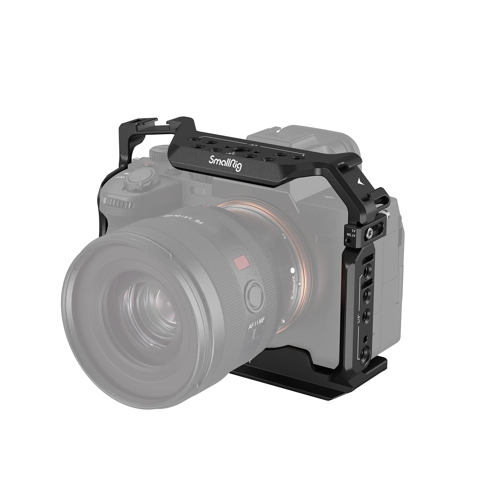 

Клетка для камеры SmallRig для Sony Alpha 7R 7 7R 7S 1 3667B V/Alpha IV/Alpha IV/Alpha III/Alpha - чёрный