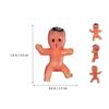 100Pcs Mini Plastic Babies Tiny Baby Figurines Small Party Favor Supplies Shower Birthday Decorations Cake Topper Ice Cube