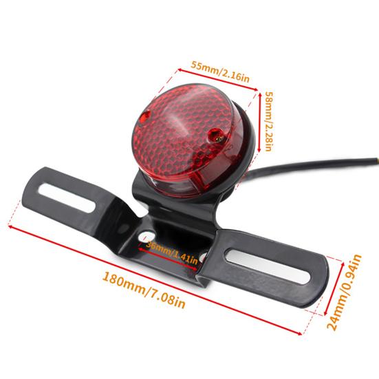 Motorcycle Mount Brake Tail Rear Light Turning Signal Lamp Motorbike Accessory