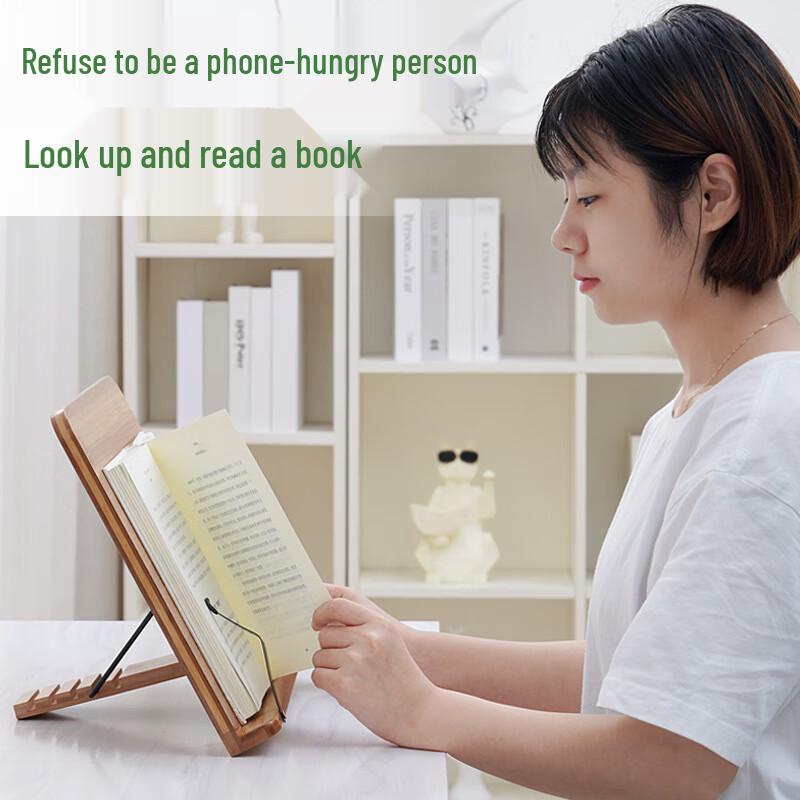 Changbaosen Small Adjustable Foldable Book Reading Stand