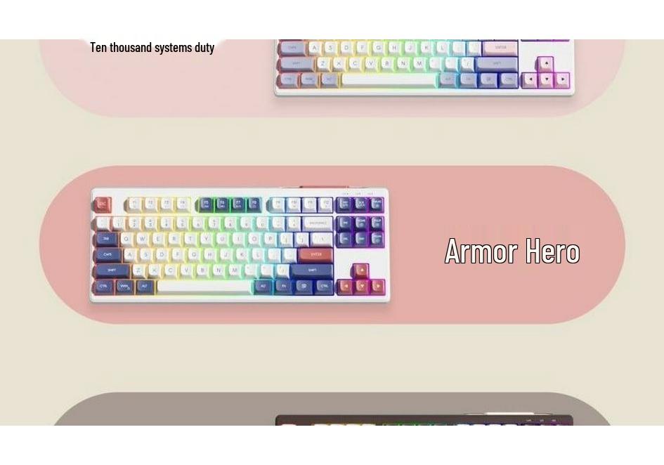 Unisex High-Visibility Wired Silent Keyboard for Desktop and Laptop