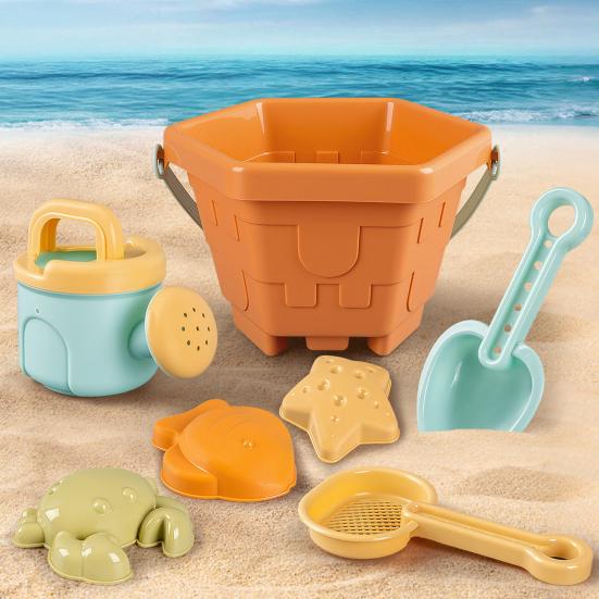 5/7 Stuks Kinderen Strand Zand Speelset Schep Emmer Zeef En Schildpad Vorm voor Zandbak Tuin Plastic Zomer Buiten Speelgoed voor Peuters Kinderen