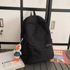 Schoolbag Trend Backpack Men's Simple Junior High School Student Large Capacity Travel Backpack Women's Japanese Versatile College Student Book