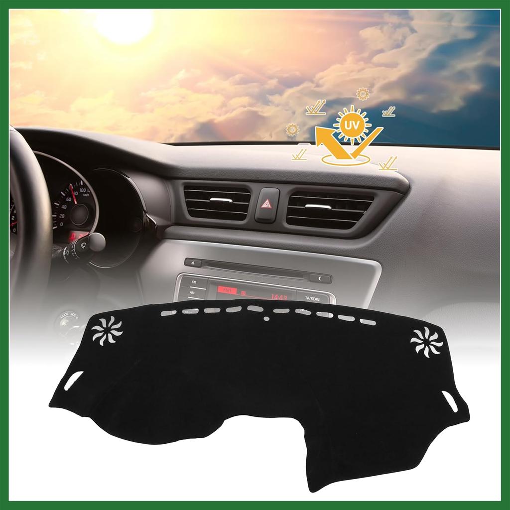 Motoforti Dashboard Covers for Dodge Journey 2011-2020 Dash Cover Mat Non-Slip Pad Protector Carpet Long-Lasting