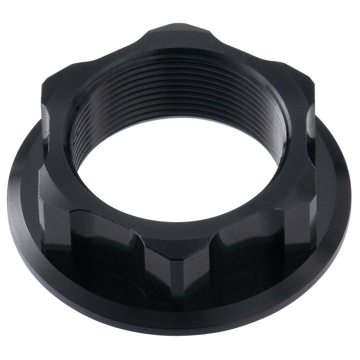 

ZETA RACING GROM 13-22,CT125 (JA55) 20-22,CT125 (JA65) 23-25, CRF125F 15-24, etc... Steering stem nut black M24x30-P1.0 H12 F7940 (old model