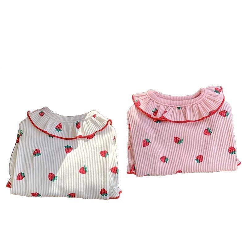 Pet Spring/Autumn Strawberry Layer Outfit for Small Dogs & Cats - Teddy, Bichon, Poodle