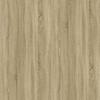  Coffee Table, Sonoma Oak, 50x50x35 Cm, Wood-based Material
