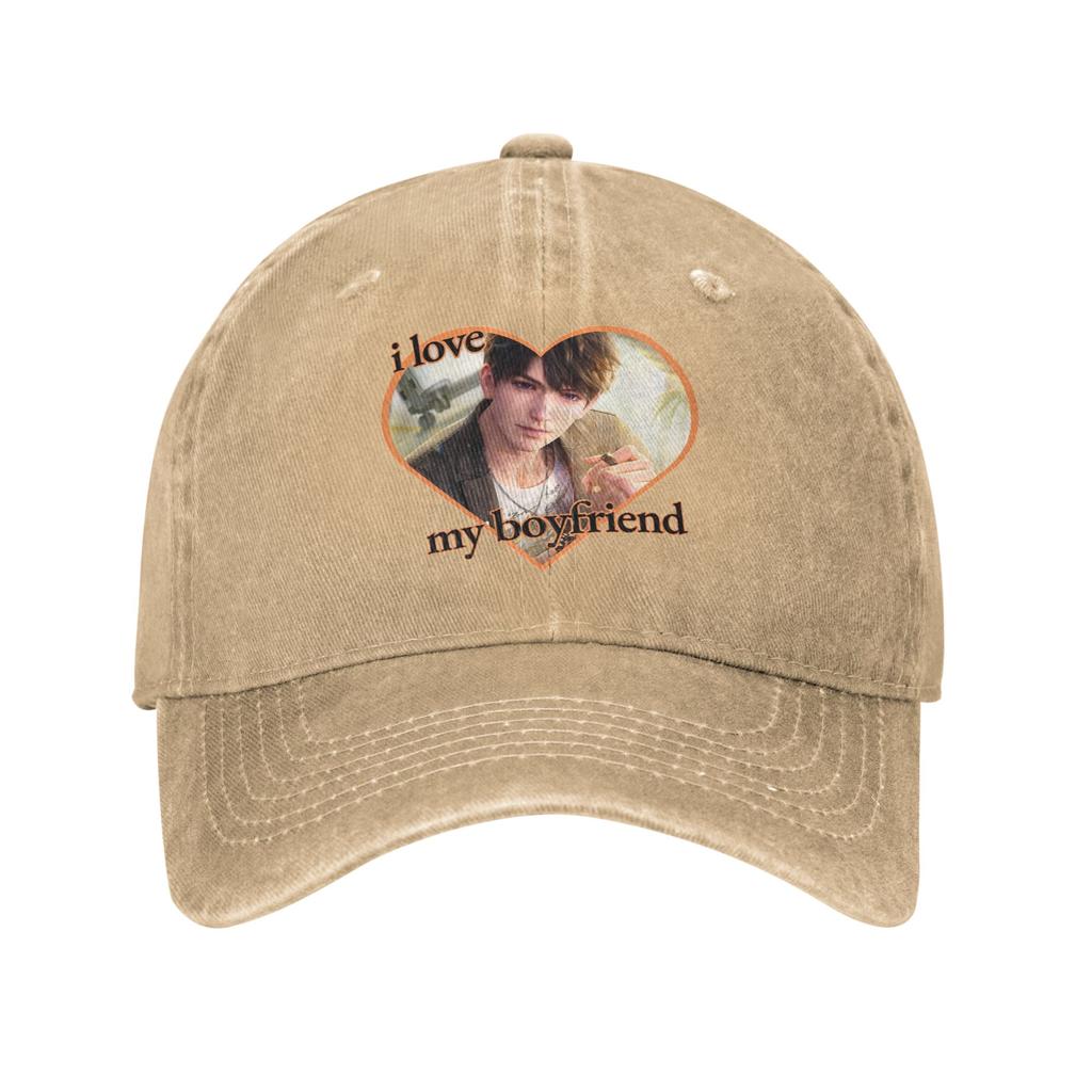 Casual Love and Deepspace Caleb Otome Game Baseball Caps for Men Women Distressed Washed Headwear Unstructured Soft Hats Cap