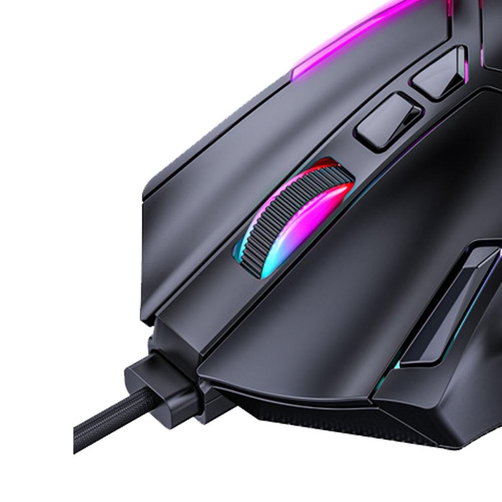 RGB Backlight Gaming Mouse 12800DPI Wired Mouse Durable USB Mouse PC Gaming