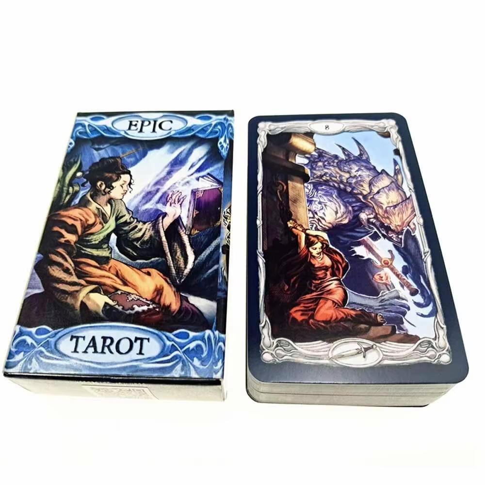 Epische Tarotkarten Ein 78-Karten-Orakel Englisch Visions Divination Edition Brettspiele