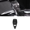 For BMW X3 iX3 -23 ABS Carbon Fiber Center Gear Shift Lever Knob Cover Trim