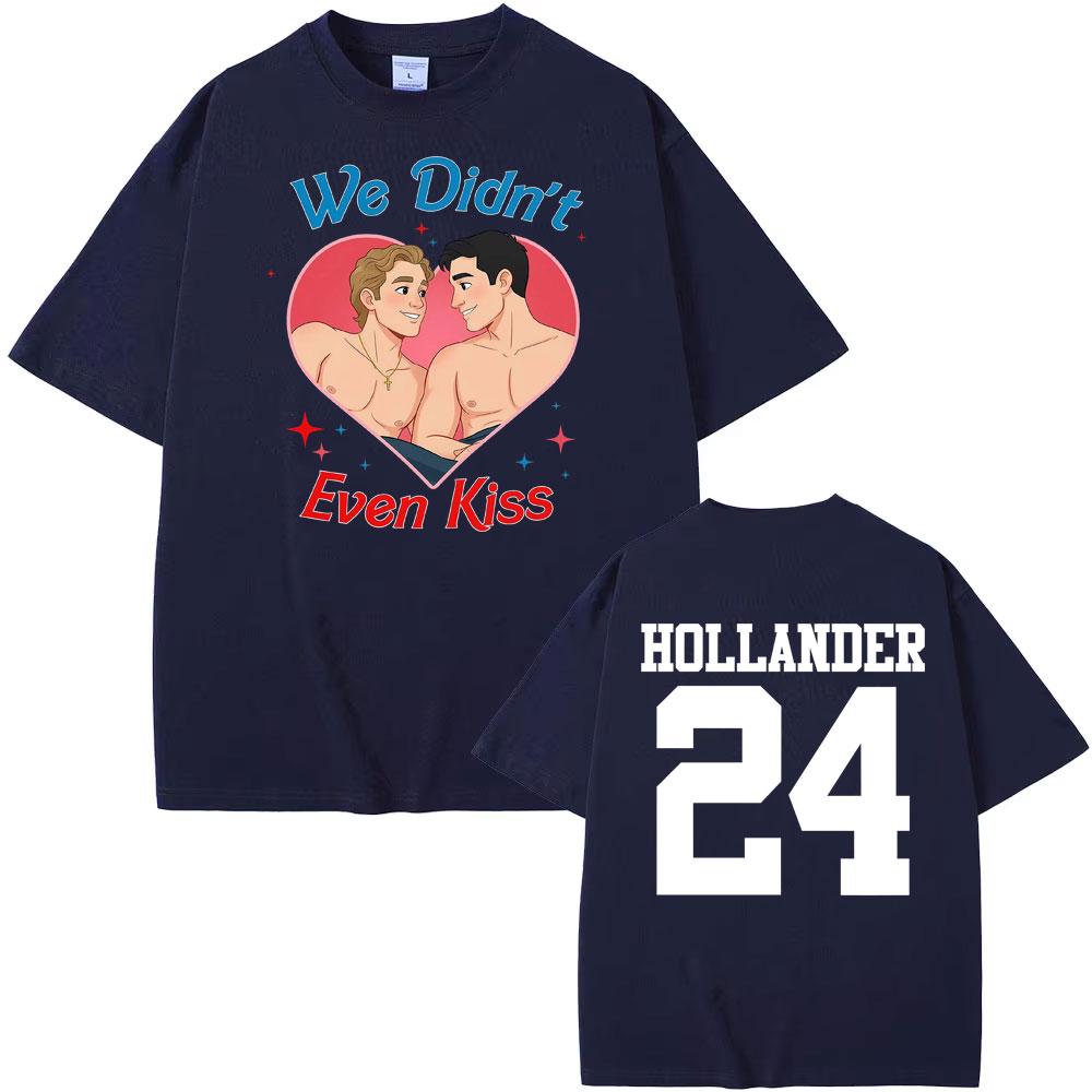 Heated Rivalry We Didnt Even Kiss Heart Tshirt Men Women Harajuku Retro Oversized Summer Shirt High Quality Hoodie Tshirts