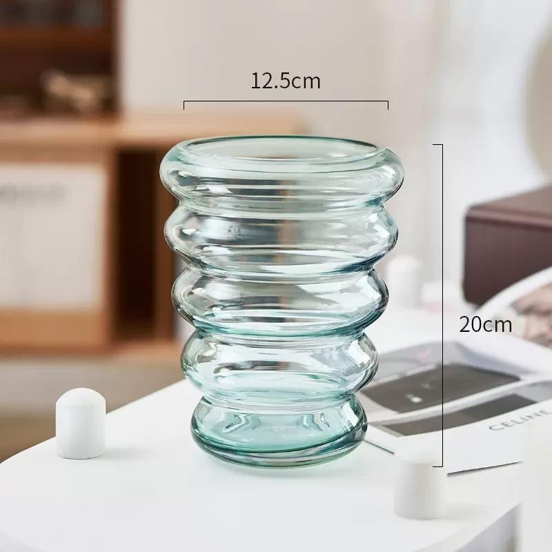Vase Glass Vase Home Decoration Ornaments Flower Arrangement Flower Vase