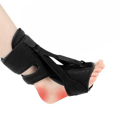 Ρυθμιζόμενος νυχτερινός νάρθηκας για πελματιαία απονευρωσίτιδα Ανακούφιση από τον πόνο μαλακό νάρθηκα σταγόνας ποδιών Sleeping αχίλλειος τένοντα φορείο μπότας νύχτα