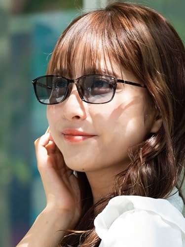 [Zealot] Zealot 2803AFGR Sunglasses for Women - Brighter Vision, Glare-Free, Made in Japan, Anti-Fog, Polarized Lenses, Blue Light Blocking, UV Protec