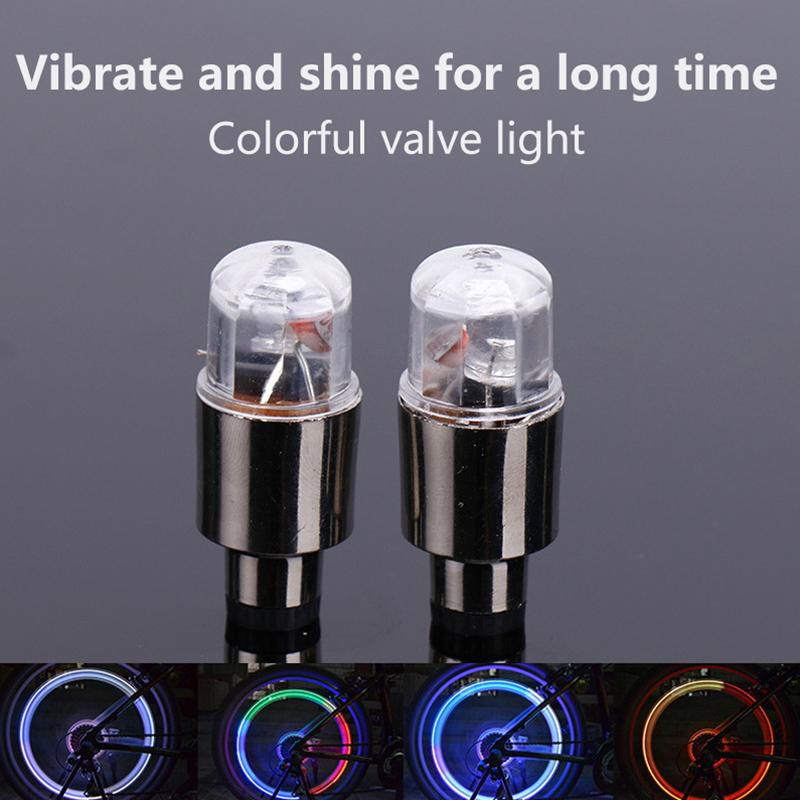 

4 шт., колпачки для вентилей шин, прочные колпачки для вентилей шин для автомобилей, колпачки для воздушных вентилей с подсветкой для мотоциклов, велосипедов, электромобилей