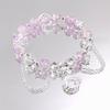 Colorful Crystal Beaded Fishtail Bracelet: Sweet, Fairy-Inspired Gift for Best Friend or Girlfriend - Perfect for May Day Outings