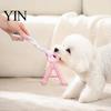 Puppy Teething Toys A-Letter Dog Chew Toy with Braided Rope, Tug of War Pet Boredom Energy Release Toy, Teeth Cleaning for Small Medium Breed Dogs Gum
